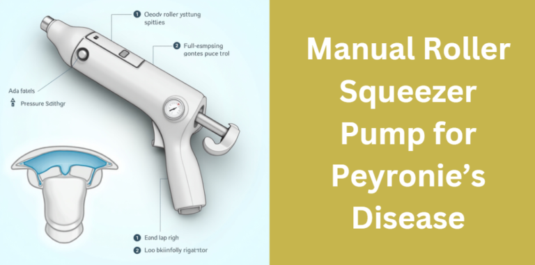 Manual Roller Squeezer Pump for Peyronie’s Disease