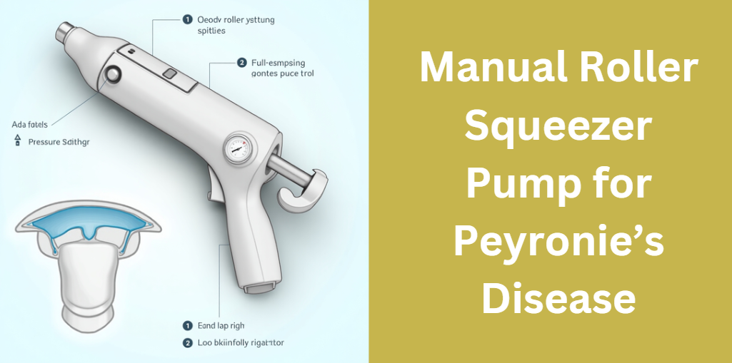 Manual Roller Squeezer Pump for Peyronie’s Disease
