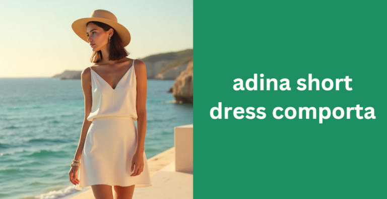 adina short dress comporta
