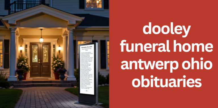 dooley funeral home antwerp ohio obituaries