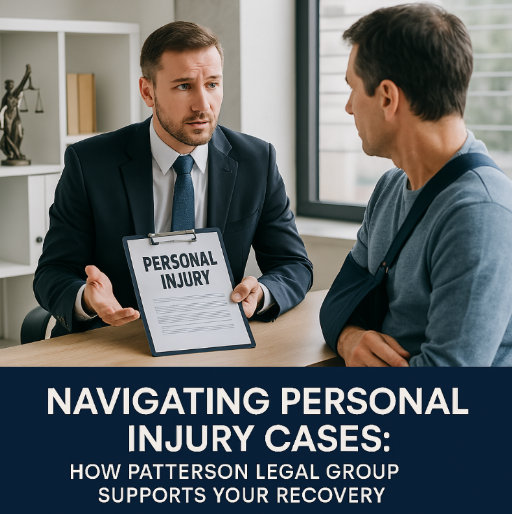Navigating Personal Injury Cases: How Patterson Legal Group Supports Your Recovery